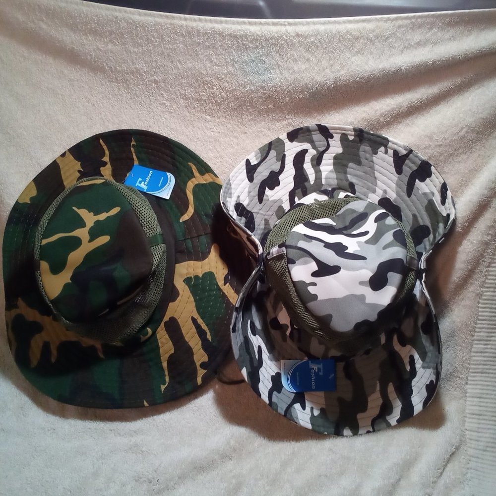 Camo Bush hat